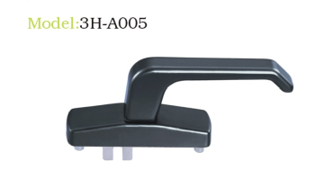 Multi-point lockable handle series crank