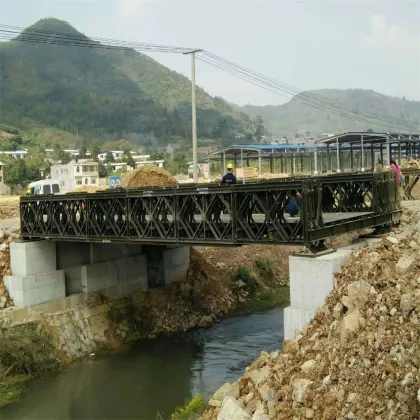 Bailey Bridge Supplier: Portable Steel Bridge for Construction