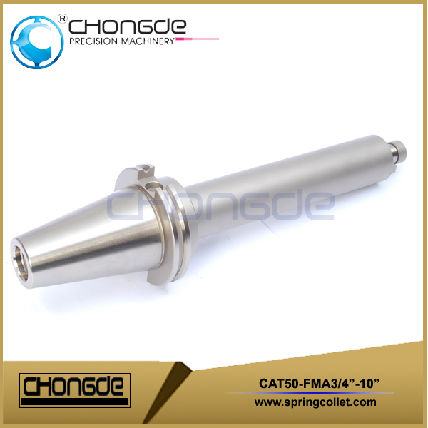 CAT50 Face Shell Mill Porte-outils 3/4&quot; Pilot Dia. 10&quot; Projection