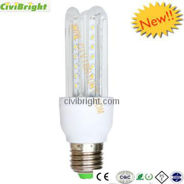 3U นำ 400LM 4.5W หลอดไฟประหยัดพลังงานกับ CE
