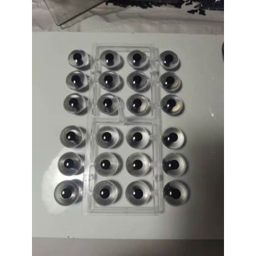 Shuey RhonRhon plastic eyes vertical molding machine