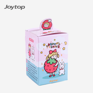 Wholesale Joytop 4899 Kawaii Masking Washi Tape Mystery Box - Strawberry & Gold Foil Designs