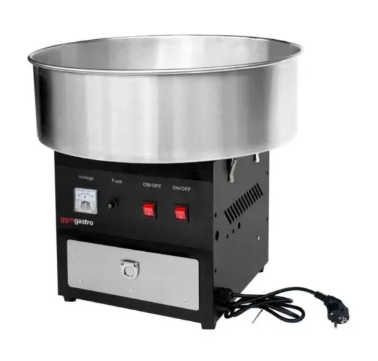 Factory Commercial Cotton Candy Floss Sugar/Candy Floss Machine with Cart Zwj950s