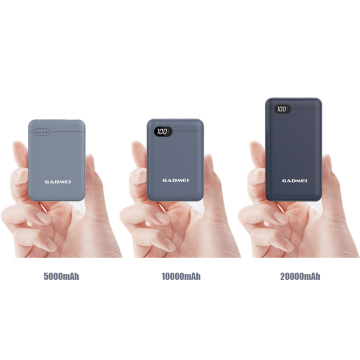 Factory ODM & OEM 2-USB Portable Power Banks: 5000mAh, 10000mAh, & 20000mAh Models for 2024