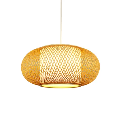 Modern bamboo chandelier lighting for tatami living room