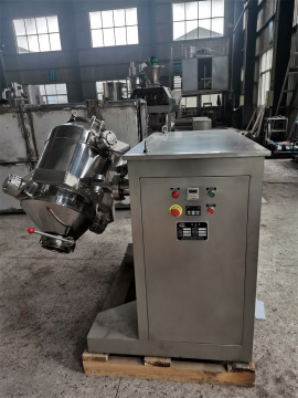 Pharmaceutical Chemical Food 3D rotating drum powder mixer