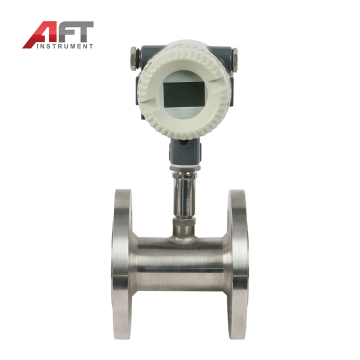 China 1.0% 0.5% Accuracy Pulse Explosion-Proof LCD Display Analog Output Diesel Fuel Oil Flange Turbine Flowmeter