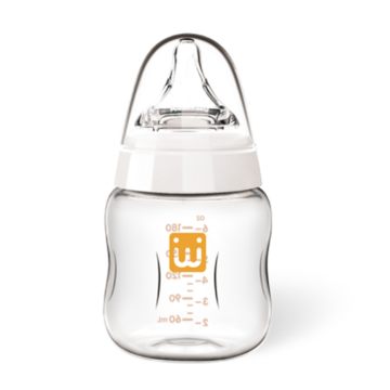 Βρεφική μπουκάλι θηλασμού Wide Wet Glass Bottle Feeding180ml