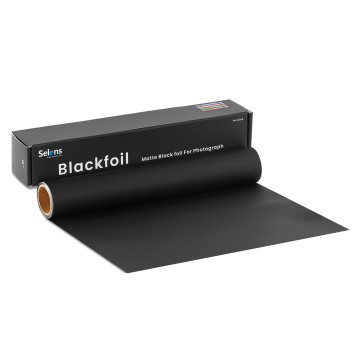 Selens Matte Cinefoil 12inch x 12,5ft giấy bạc màu để chiếu sáng nhiếp ảnh