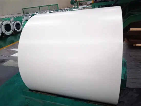 Pure color aluminum coil
