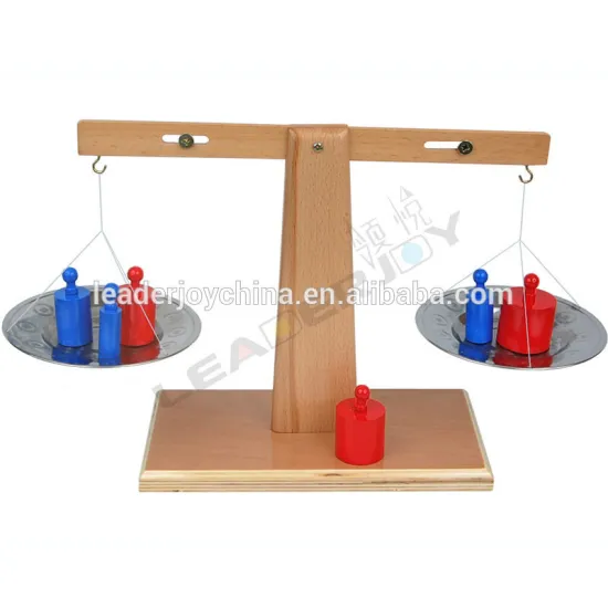 Montessori sensorial educational products for scale