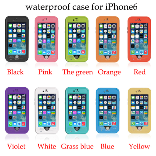 Waterproof Shockproof Dirtproof Snowproof Case Box for iPhone 6