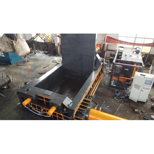 Side push-out Scraps Steel Turnings Sheets Metal Baler