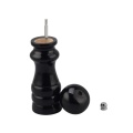 Black Wooden Spice Shaker with Adjustable Coarseness