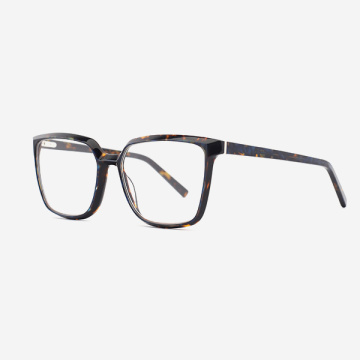 Square bevel Acetate Women's Optical Frames