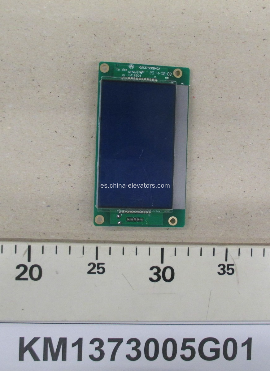 KM1373005G01 LCD PANTALLA para ascensores Kone