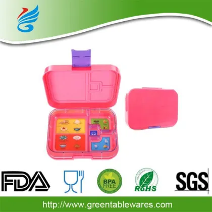 kids easy open plastic lunch box with lock