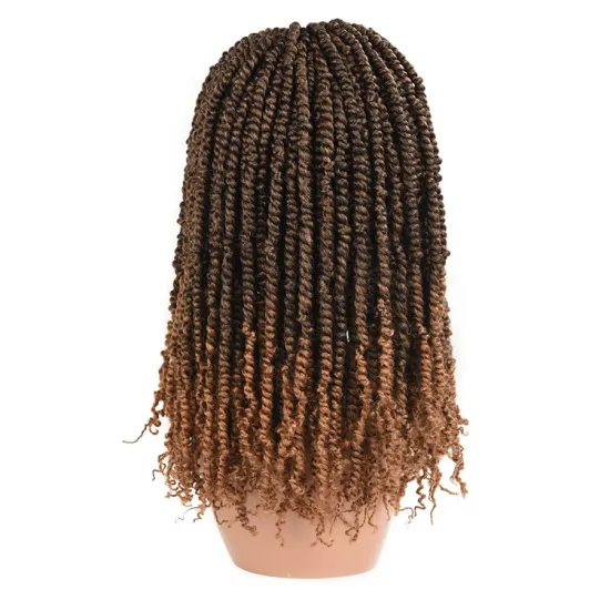 18inch 12strands premium fiber hair passion twist  easy to install crochet braid hair