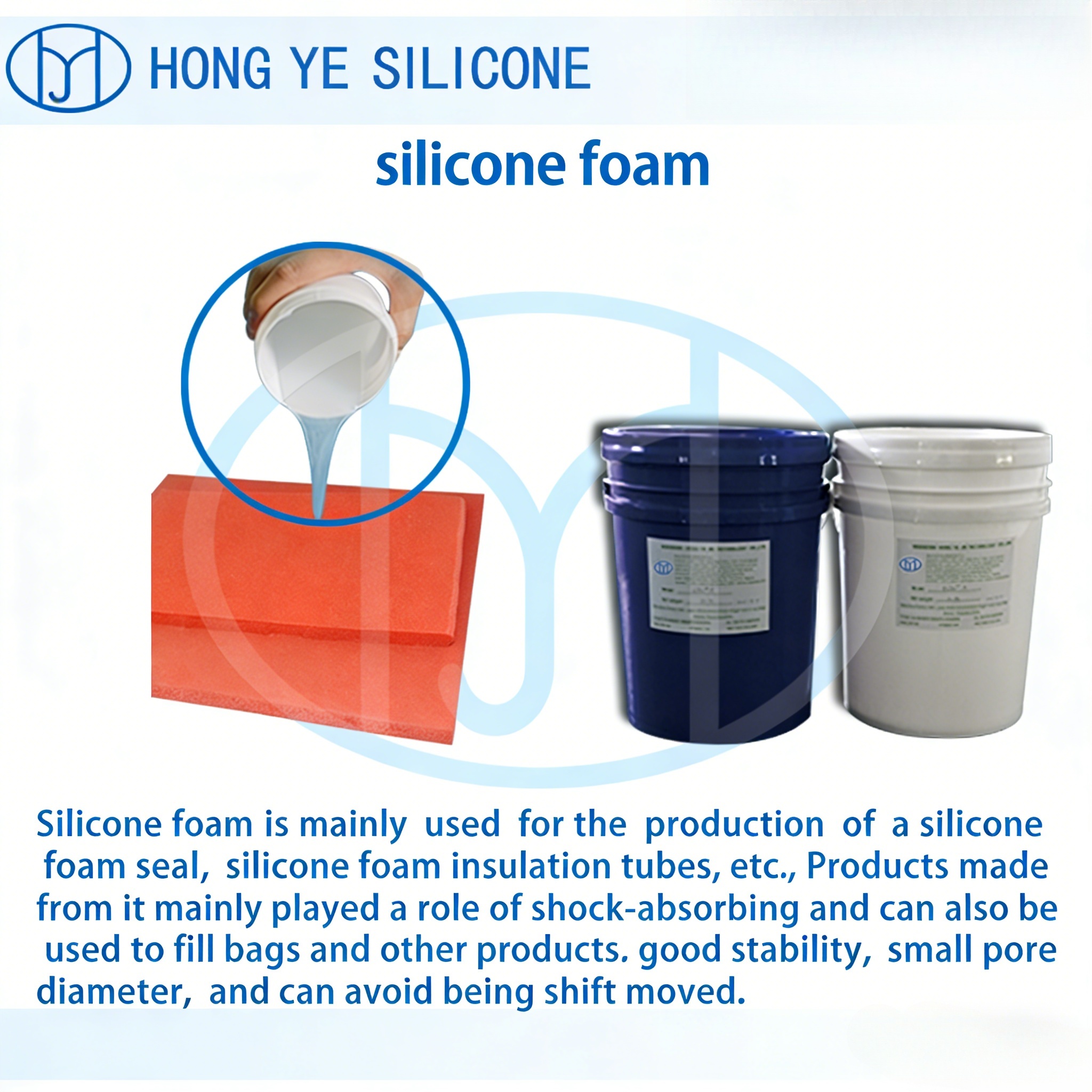 foamed silicone