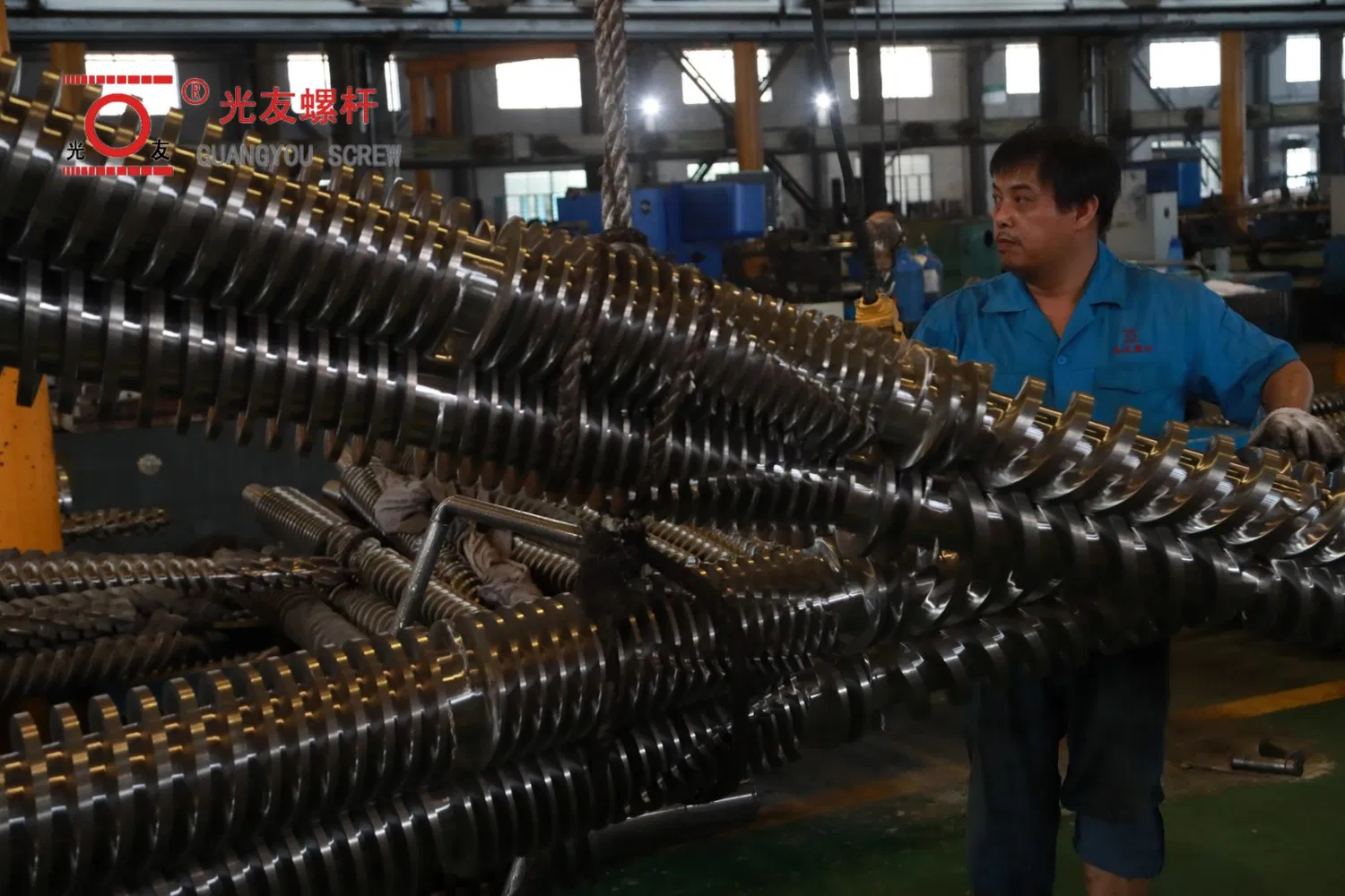 Inaprubahan ng CE ang bimetallic parallel twin screw at bariles para sa mga linya ng extrusion