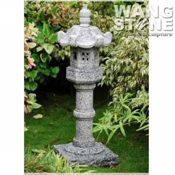 Carved Granite Chinese Stone Lantern