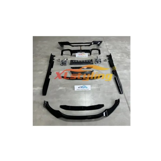 XLstyling Bumper Body Kits for BMW X4 G02: Conversion to X4M Rear Diffuser with Tailpipe Spoiler