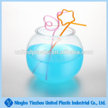 hot sale 128oz plastic fish bowl drinking vessel