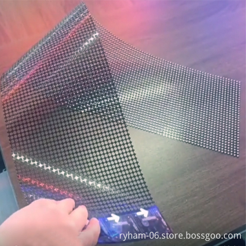 Holographic Transparent LED Screen P 3.9 - Light and Glass