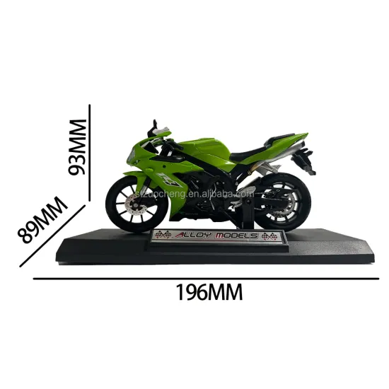 Low MOQ Die-Cast Motorcycle Toy: Customizable 1:12 Scale Metal Sliding Simulation Models