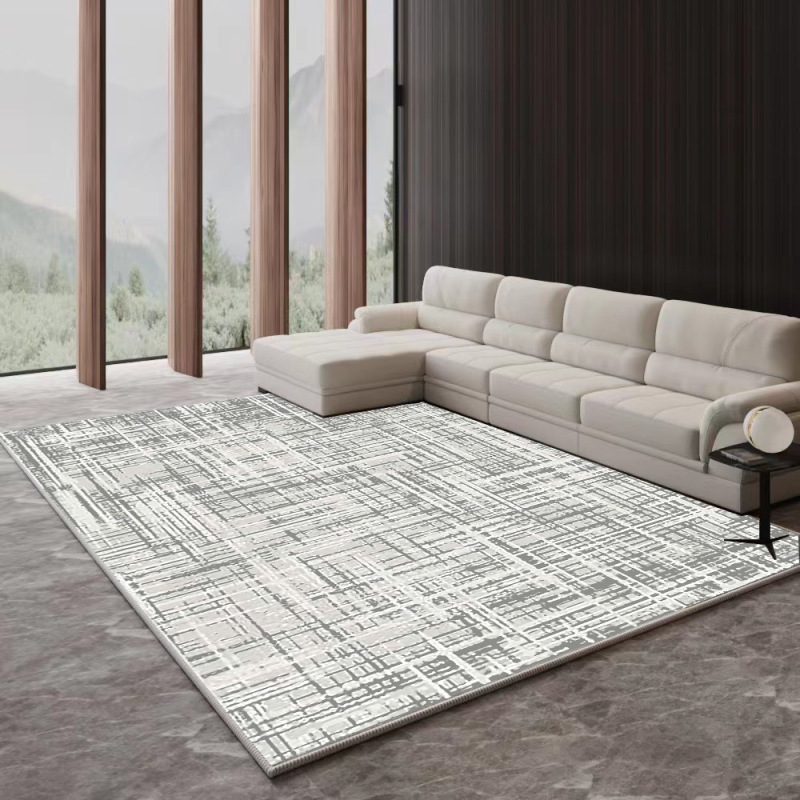 Modern Large Pink Cream Rugs for Living Room Décor