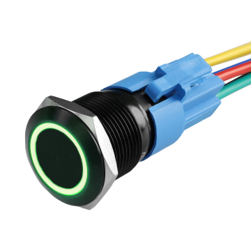 China Wholesale Anti-Vandal Metal Push Button Switches AC 110V 220V IP65 Waterproof LED