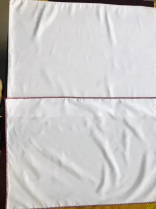calendered brushed bleach fabric