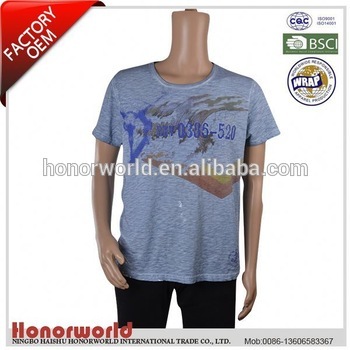 BSCI approved factory supply 3d-printing-t--shirt for man