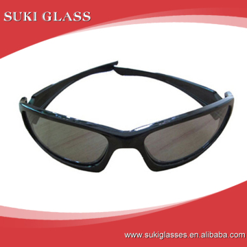2016 fashion aviator eyewear plastic mens 3d TV glasses
