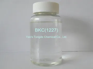 Alkyl Dimethyl Benzyl Ammonium Chloride , Colorless To Pale Yellow Transparent Liquid Bkc 44% Min Cas 8001-54-5