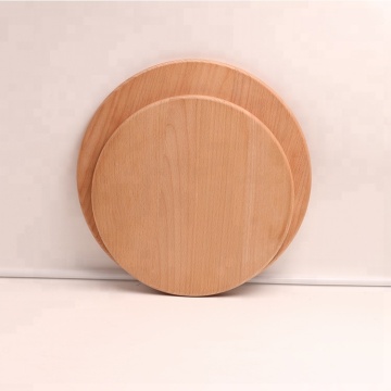 hot Wholesale Round hardwood wooden chopping cutting board kitchen  custom-made for sale