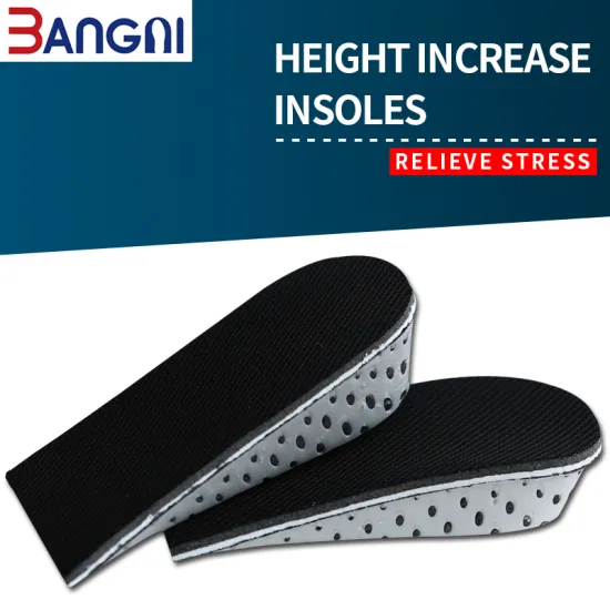 3ANGNI 1 Pair EVA Breathable Memory Foam Soft Height Increase Insoles For Shoes Men Women Lifts Insert Pad Taller High Insoles