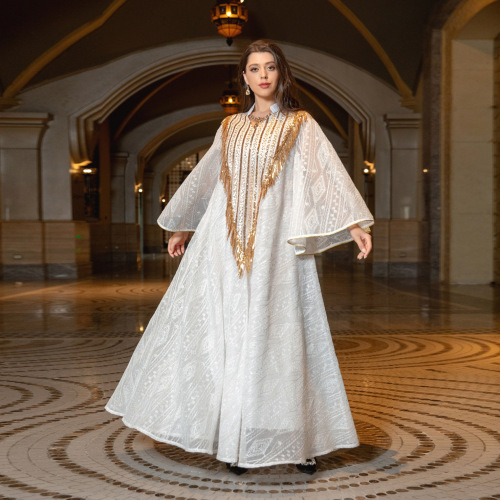 لباس مجلسی لوکس Abaya Jalabiya برای زنان مسلمان