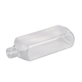 شقة بالجملة من البلاستيك البلاستيكي الزجاج الصالحة للأكل زجاجات أدوات الزينة القابلة لإعادة الاستخدام 400 مل مع غطاء رأس فليب