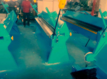 gear lock series manual folding machine/hand press brake