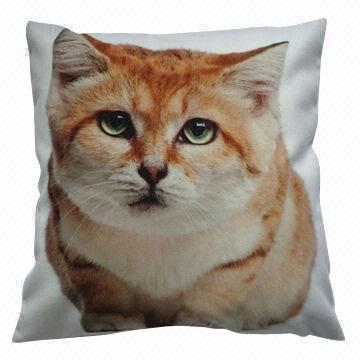 Velvet Printed Cushion Cover, Measures 45x45cm