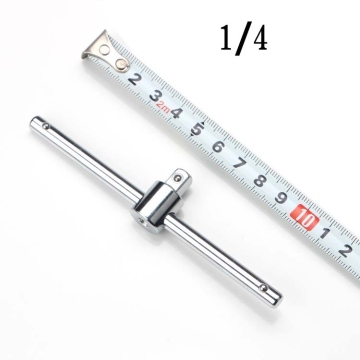 1/4\", 3/8\", and 1/2\" Sliding T-Handle Socket Breaker Bar Ratchet Wrench Extension Rod: The Ultimate Tool for Professional Mechanics and DIY Enthusiasts