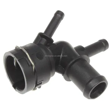 5Q0122291AM Engine Coolant Hose Connector Water Flange for VW Caddy Golf Passat Tiguan Scirocco & Audi A3 Ateca Leon Skoda