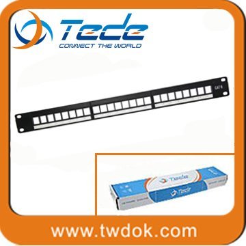 24 Port cat5e cat6 patch panel