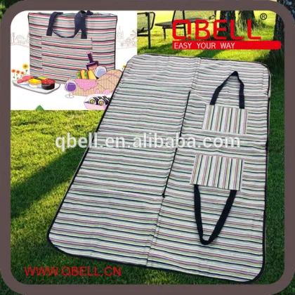2 in 1Multi-function foldable outdoor waterproof picnic bag/ 2 in 1 Picnic bag/picnic rug/ picnic blanket