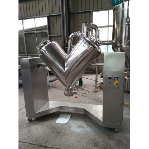 V shape dry powder mixer blender for pharmaceutical