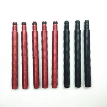 Bike Presta Ventil Extender Aluminiumlegierung Kit mit Ventilkernentferner