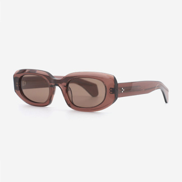 Oval Full-rim Acetate Women's Sunglasses 24A8014