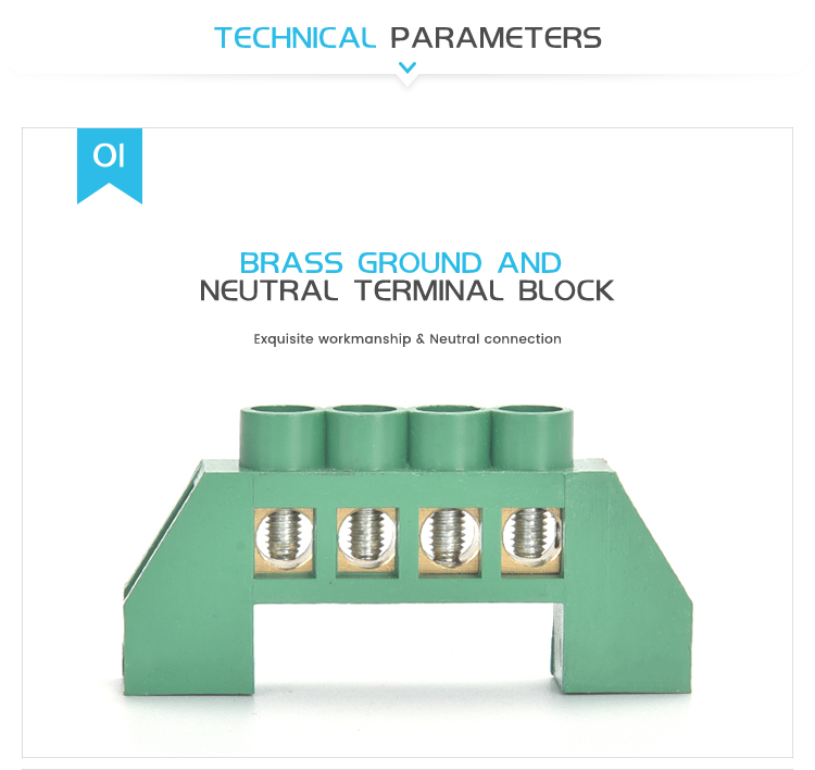 distribution blocks bus bar copper