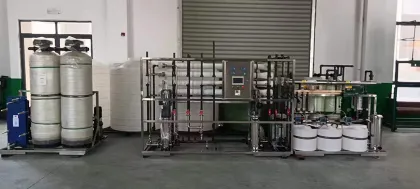 Ultrapure water equipment for electronics industry